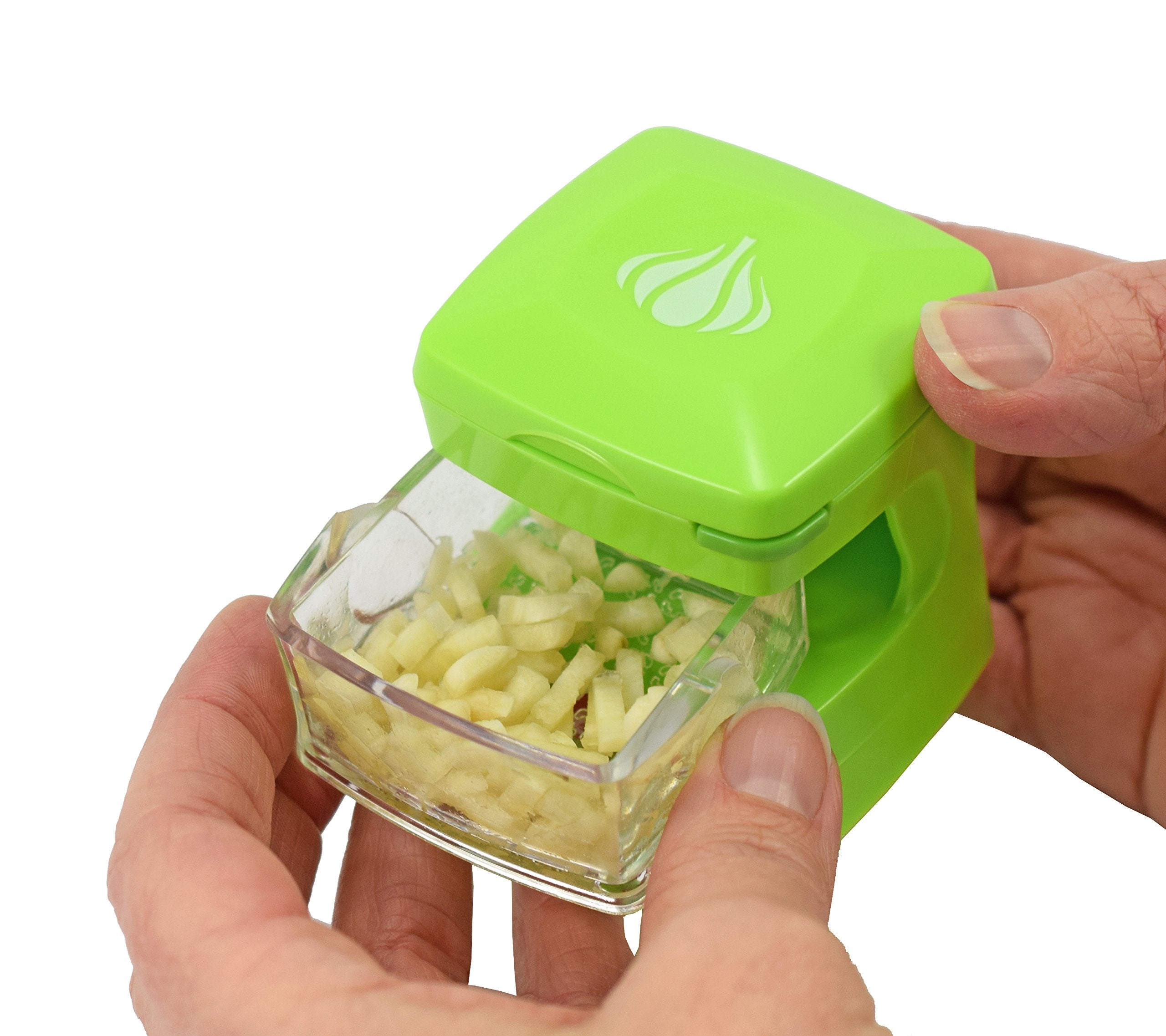Silicone garlic peeler included with Kitchen Innovations tool