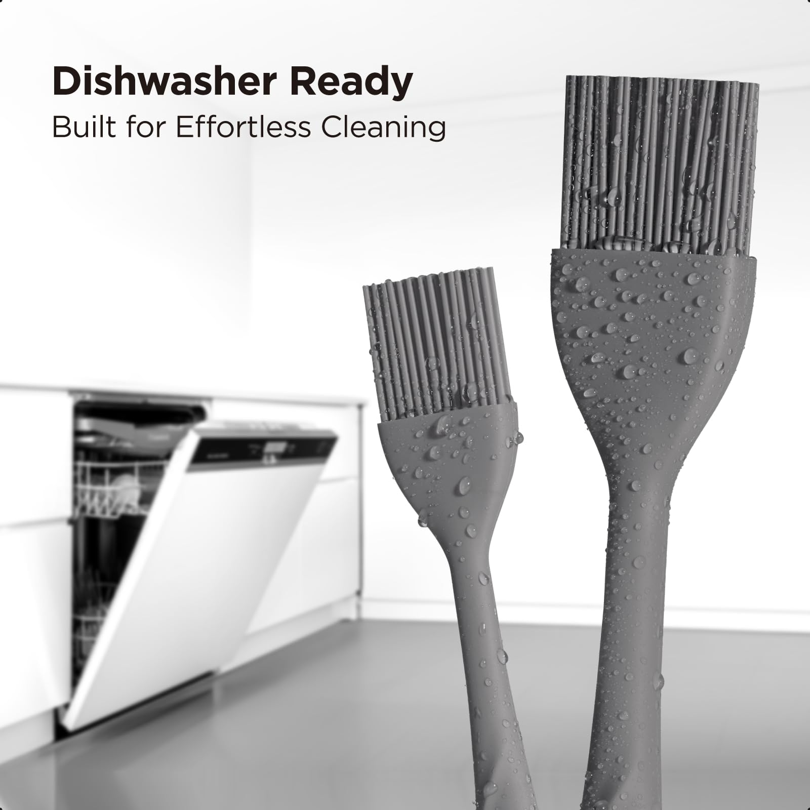 Kitchen Mama WaltzGrip Platinum dishwasher-safe for easy cleanup and odor control