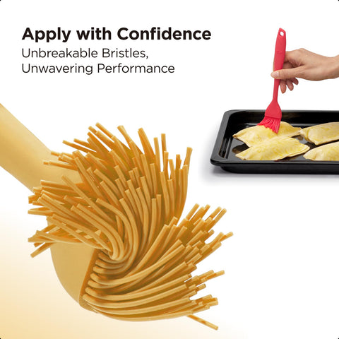Kitchen Mama WaltzGrip Platinum ergonomic grip for comfortable basting