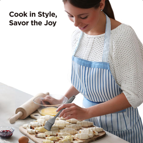 Kitchen Mama WaltzGrip Platinum ergonomic handle for comfortable grip during long cooks