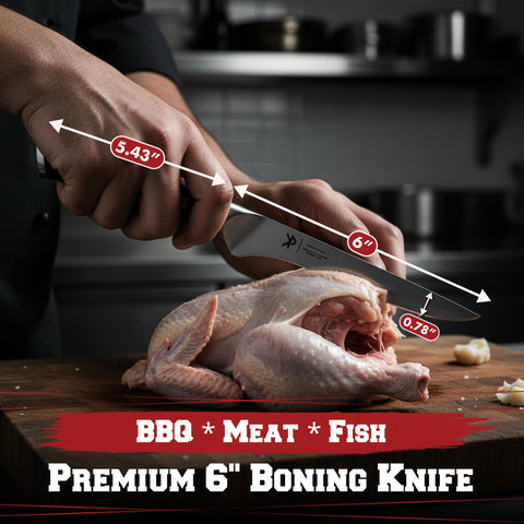Kitchen Perfection German steel blades resist rust and stay sharp.