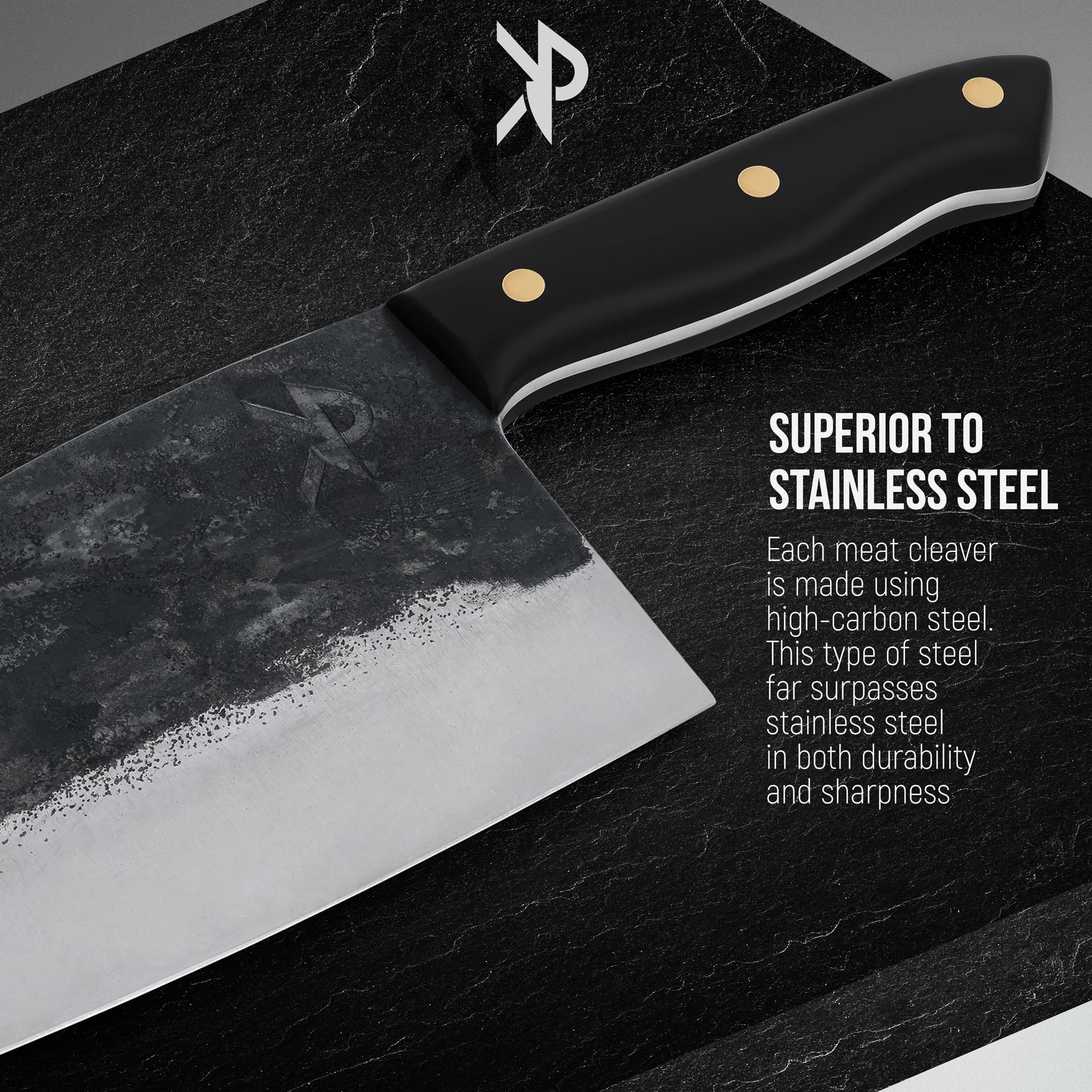 Kitchen Perfection professional cutting knife supports durable daily use.