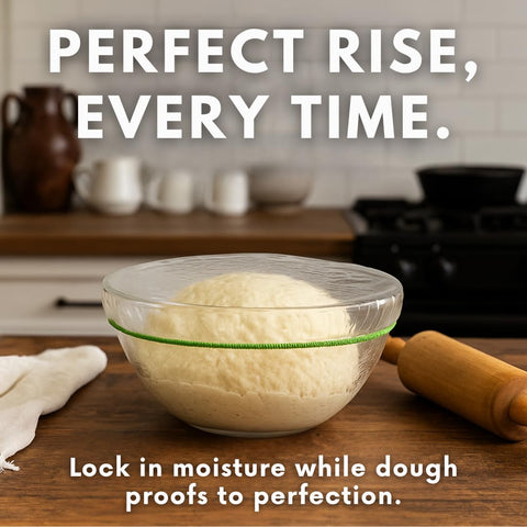 Kitchen Strong bread-proofing covers maintain humidity during dough rises.