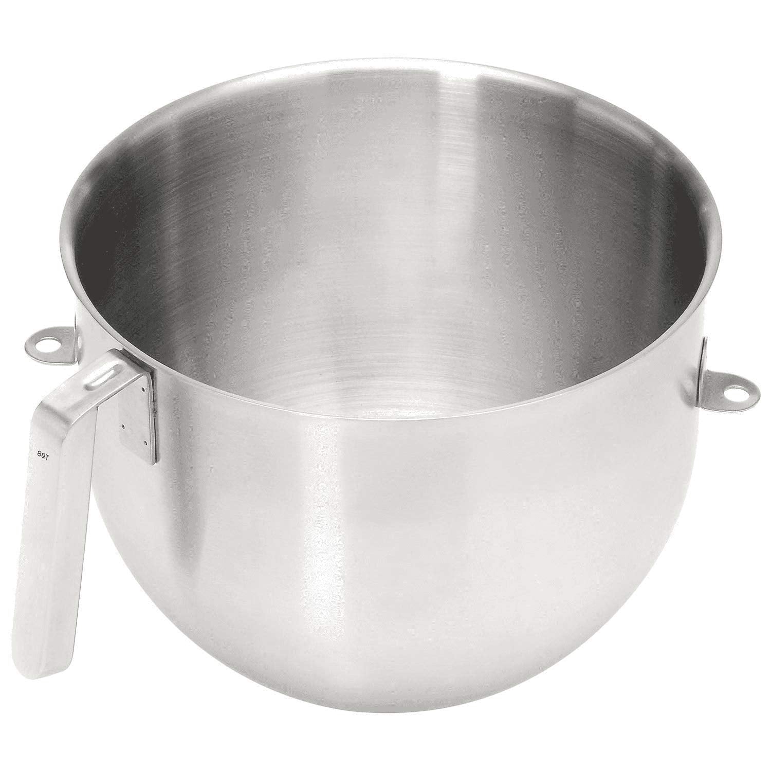 KitchenAid KSMC8QBOWL with J Hook Handle for easy lifting during high-volume prep
