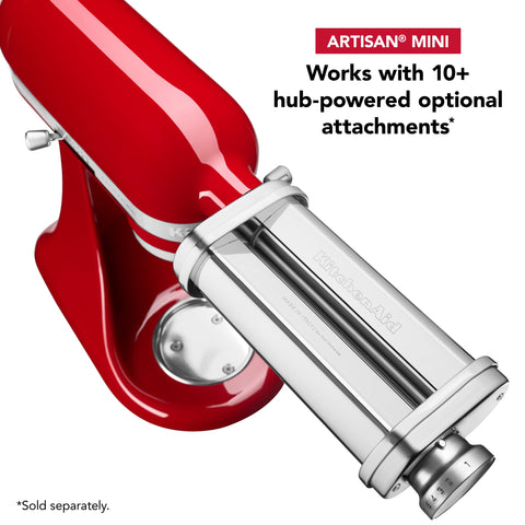 KitchenAid Artisan Mini 6-wire whip for light, fluffy mixtures.