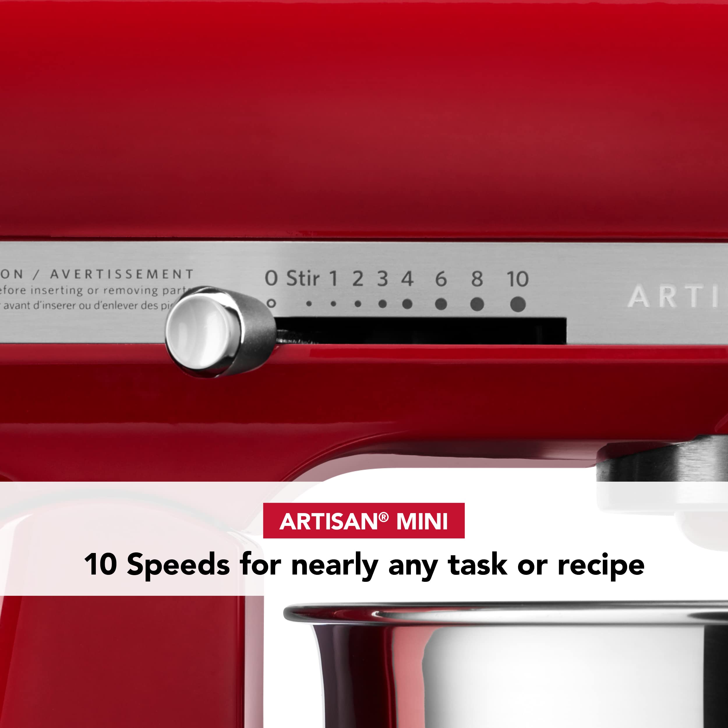 KitchenAid Artisan Mini attachments collection expands versatile cooking options.