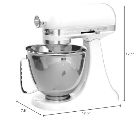 KitchenAid Artisan Mini compact design highlights space-saving appeal.