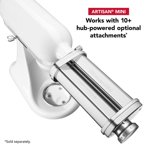 KitchenAid Artisan Mini cookie dough focus for small-batch baking.