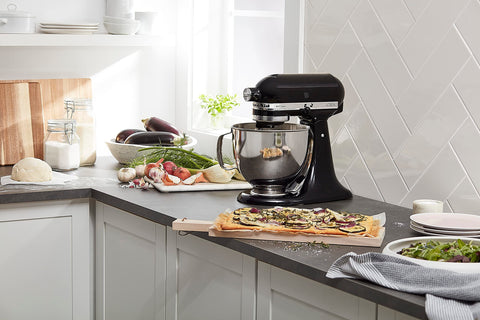 Onyx Black finish adds a sleek modern look to your kitchen.