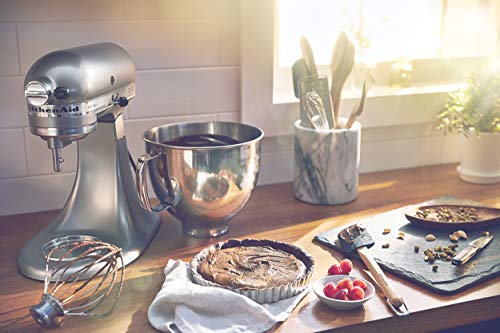 KitchenAid tilt-head design for easy attachment changes.