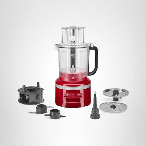 KitchenAid KFP1318 dough-blade supports smooth kneading for dough prep.