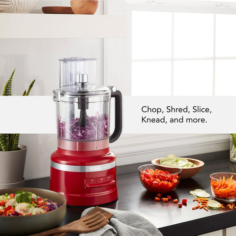 KitchenAid KFP1318 exact-slice-disc shows precise thickness control.