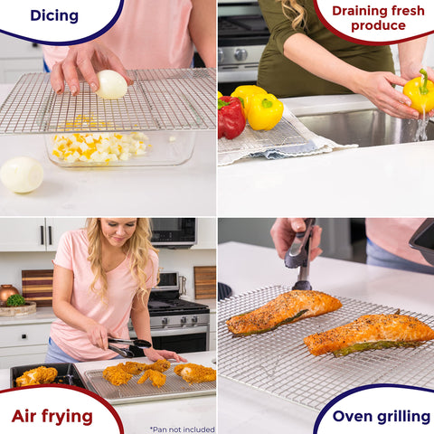 KITCHENATICS Jelly Roll rack multipurpose use for cooling and drying