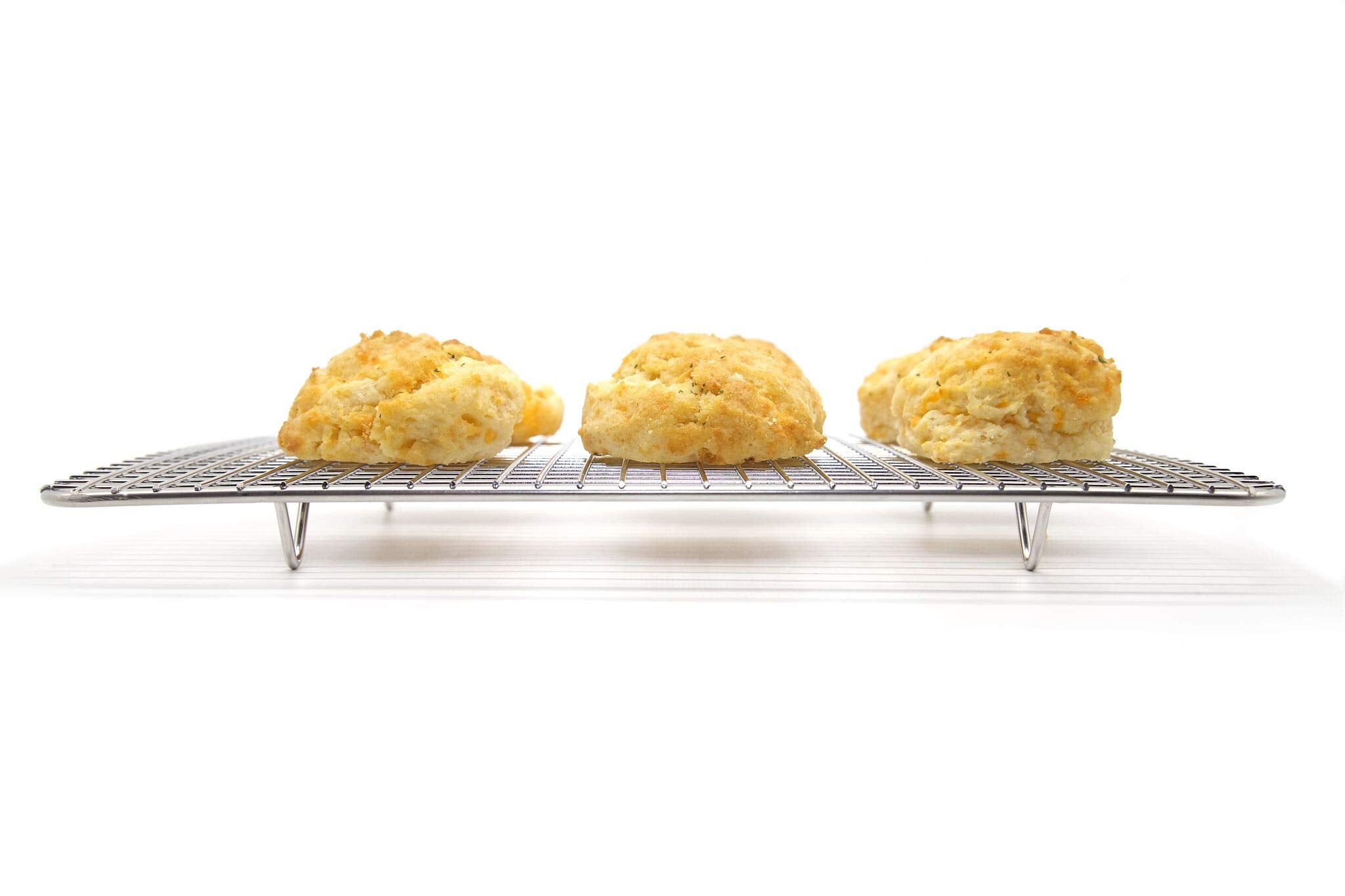 KITCHENATICS quarter-sheet pan-compatible rack fits standard 9x13 pans
