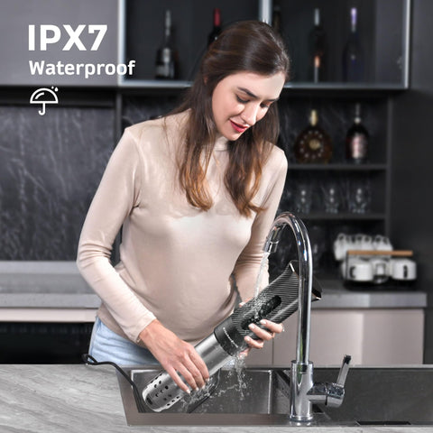 KitchenBoss removable sleeve design allows thorough cleaning