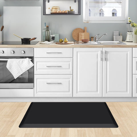 KitchenClouds mat resists dust and cleans easily for daily use