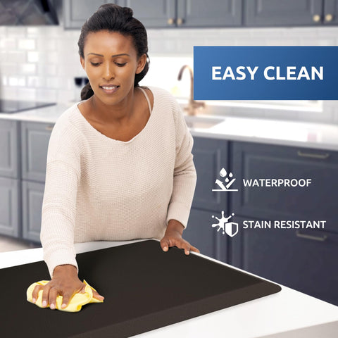 KitchenClouds diamond-bottom grip keeps floors safe with anti-slip bottom.