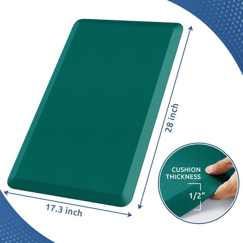 KitchenClouds waterproof mat surface that resists spills and is easy to wipe clean