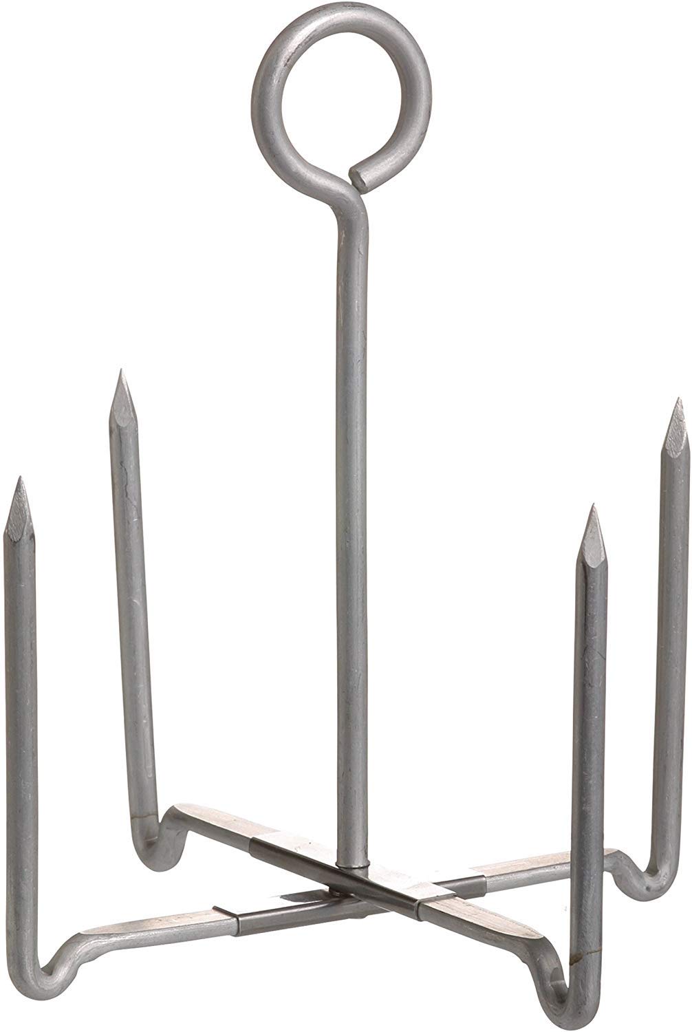 Loop-handle design lets you move stands from oven or grill.