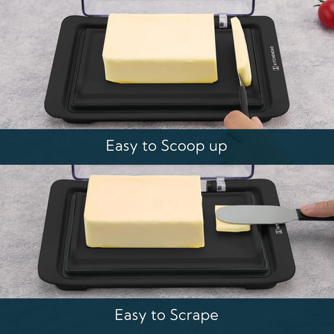 KITCHENDAO butter dish holds two sticks for generous portions