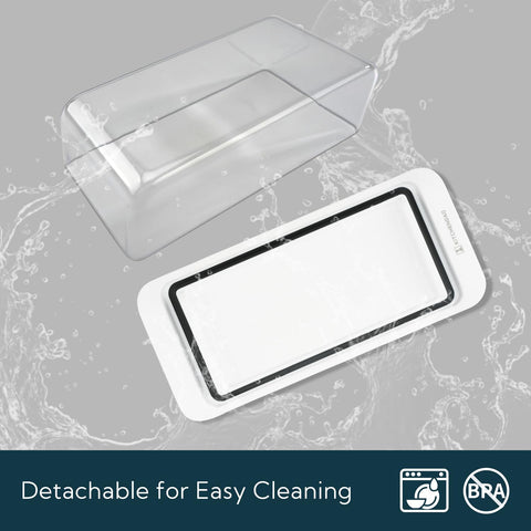 KITCHENDAO butter container is dishwasher safe for easy cleaning