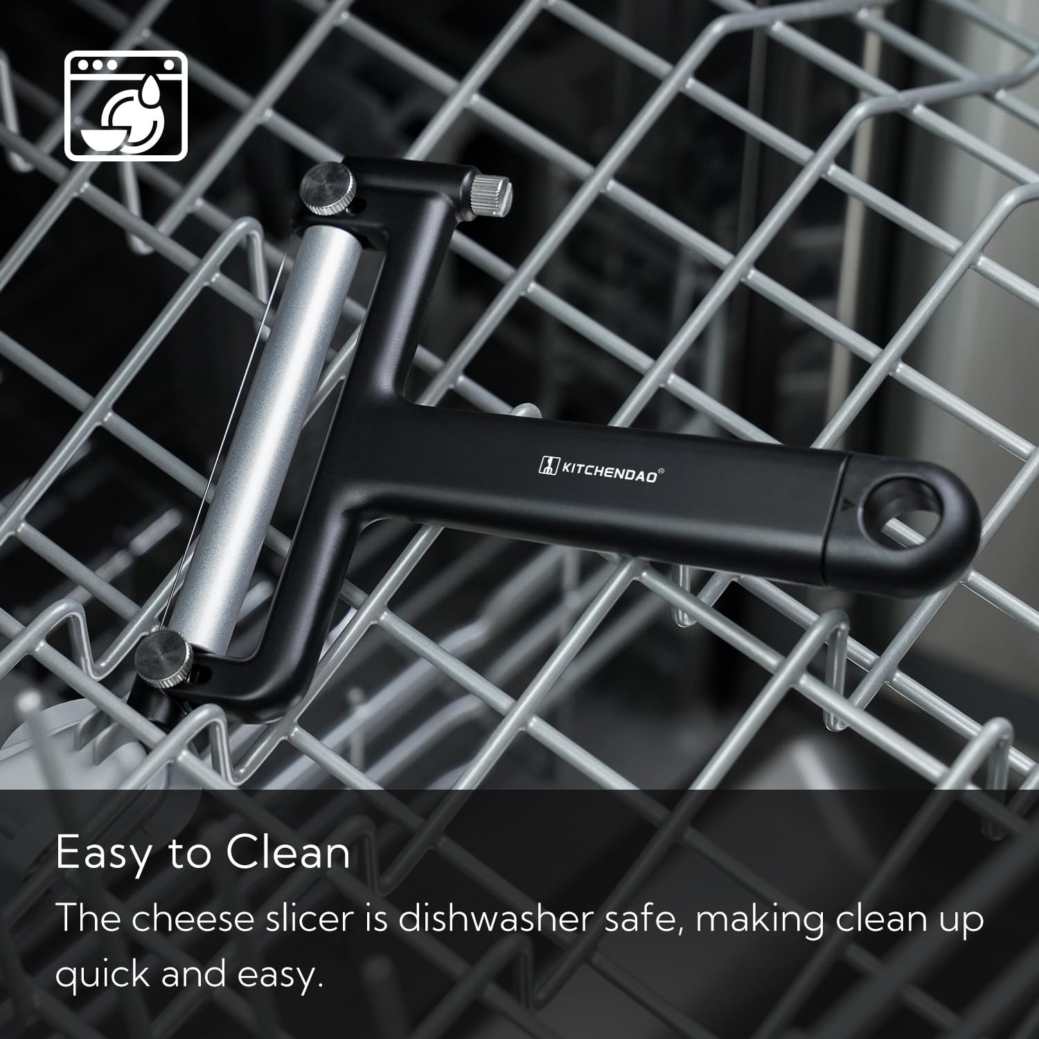 KITCHENDAO dishwasher safe label for easy cleanup