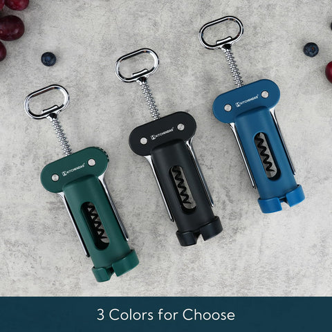 KITCHENDAO easy-use corkscrew action in use