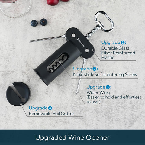 KITCHENDAO foil cutter attached for clean foil removal