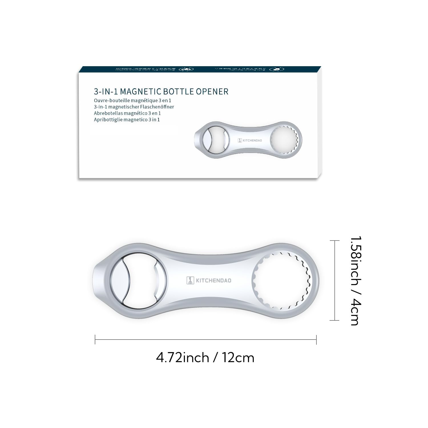 KITCHENDAO ideal gift for men or home bartenders who value practical design.
