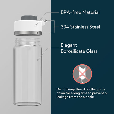 KITCHENDAO removable cap eases cleaning and maintenance.