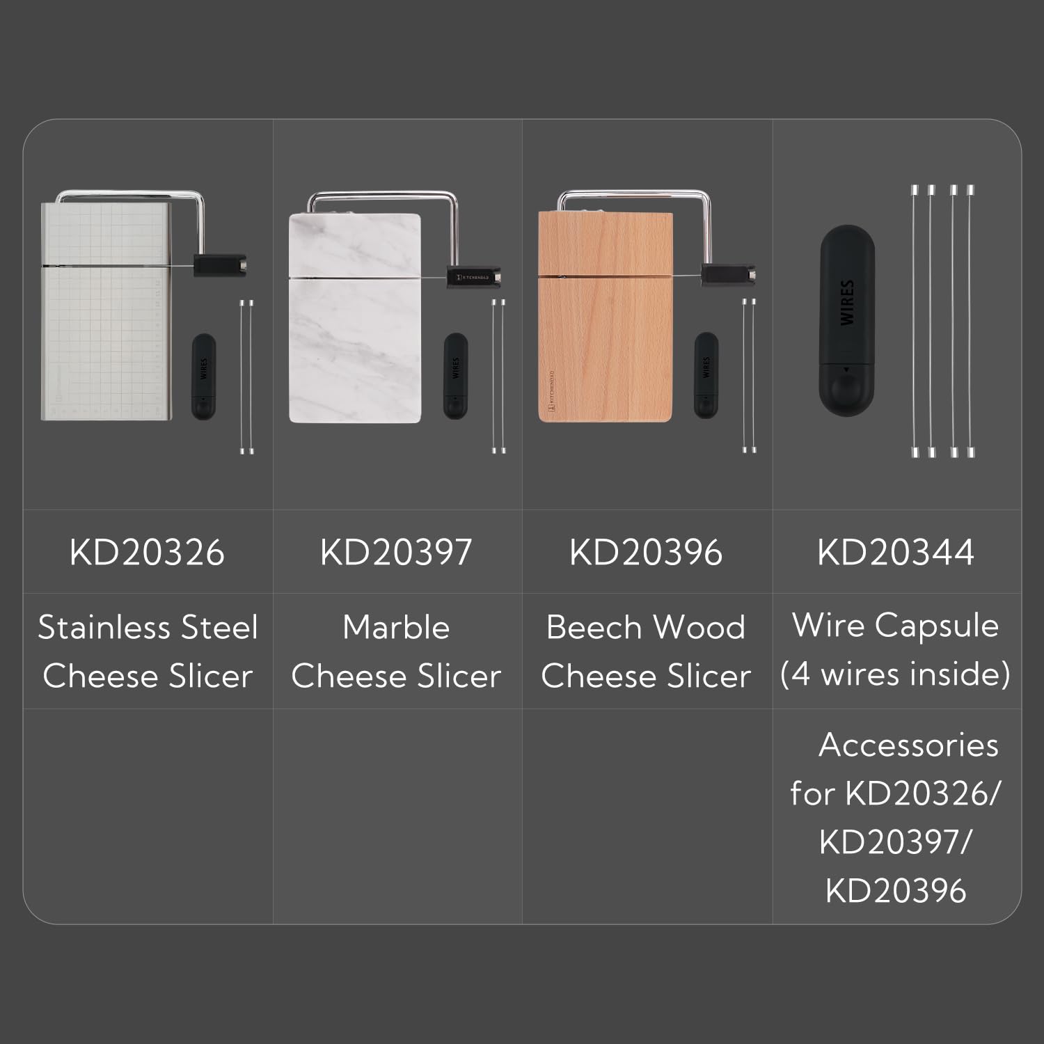 KITCHENDAO stainless steel construction close-up highlights durability