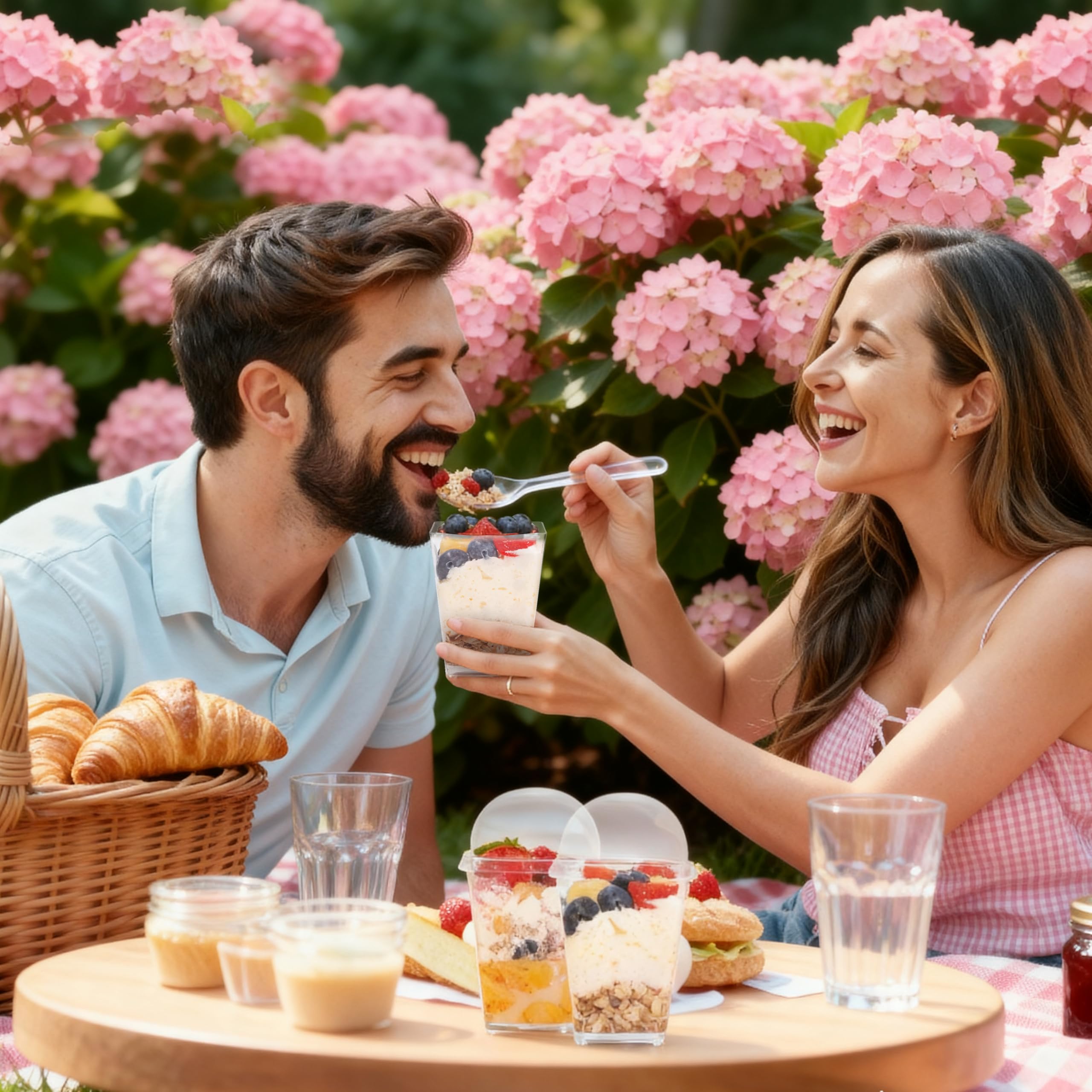 KitchenHex BPA-free dessert cups offer a safe, lightweight serving option