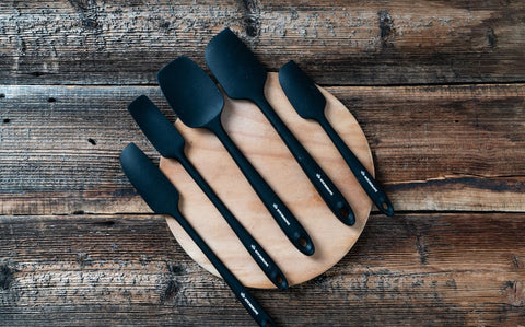 KITCHENLOVE BPA free silicone spatulas for safe everyday use