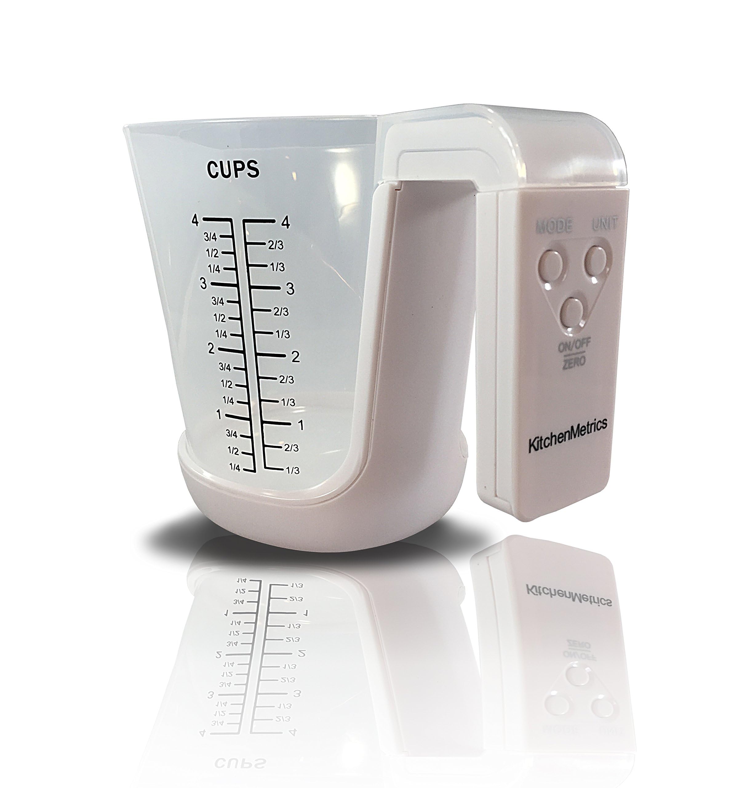 Measuring cup used for baking prep with KitchenMetrics