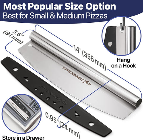 KitchenStar dishwasher-safe design: easy cleaning after use without crevices.