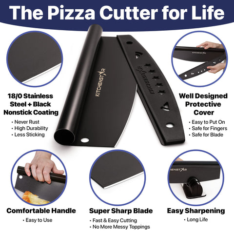 KitchenStar protective cover guards fingers and stores safely