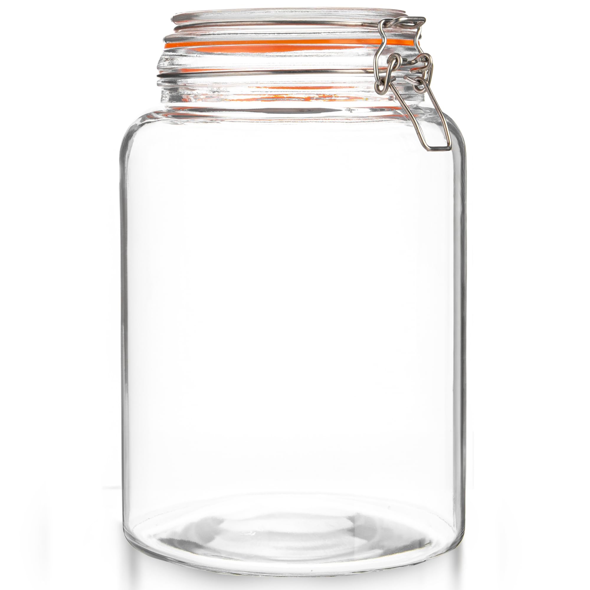 Durable glass jar from Kitchentoolz for canning and preserving