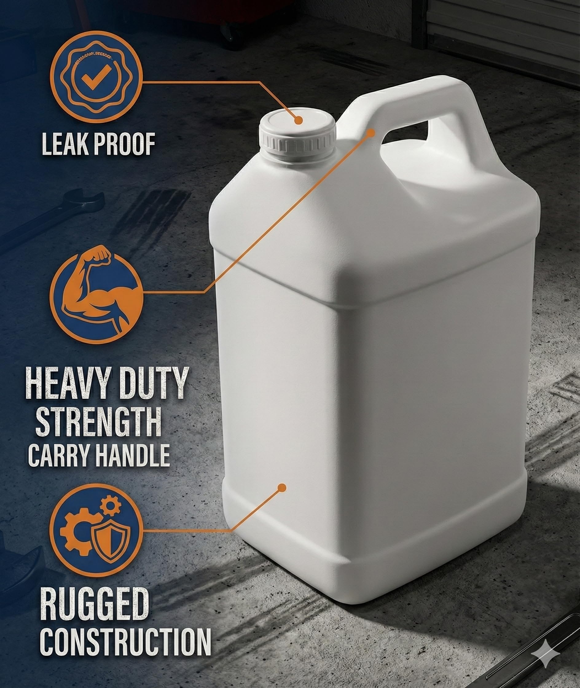 Kitchentoolz easy-pour wide-mouth design minimizes spills during transfers