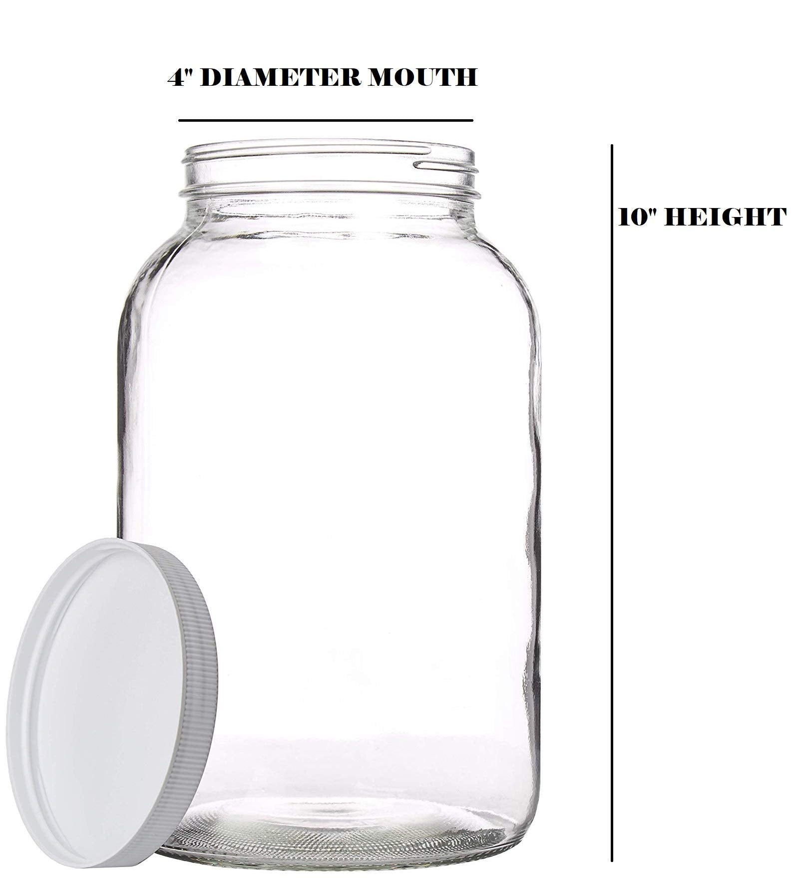 Kitchentoolz USA-made glass jar for safe food storage
