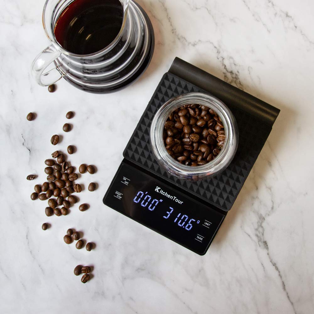 KitchenTour EK6002 in use during pour-over brewing