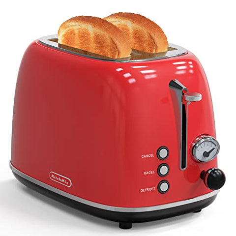 KITCHMIX toaster with 1.5 inch slots, ideal for thick breads