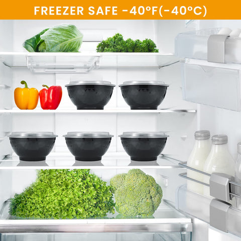 Kitch’nMore to-go bowls prevent spills during transport and on the move.