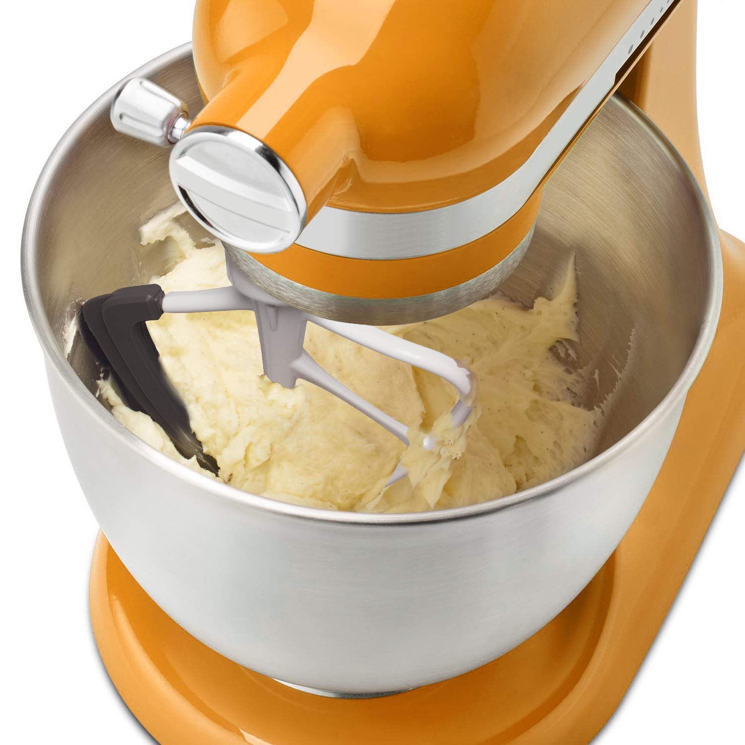 KITCHPOWER easy-attach paddle speeds setup for quick replacements during recipes.