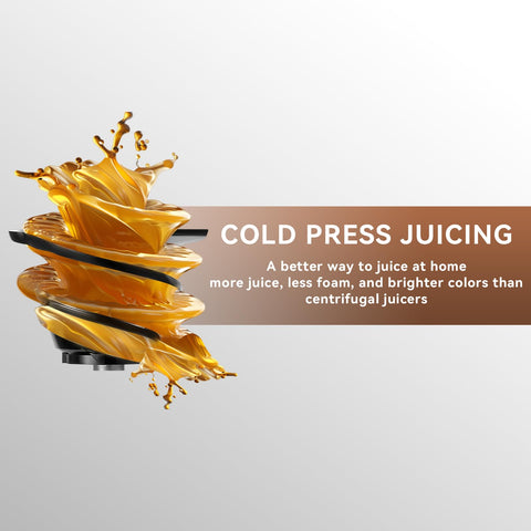 Pusher and two 28 oz cups included for mess-free juicing.