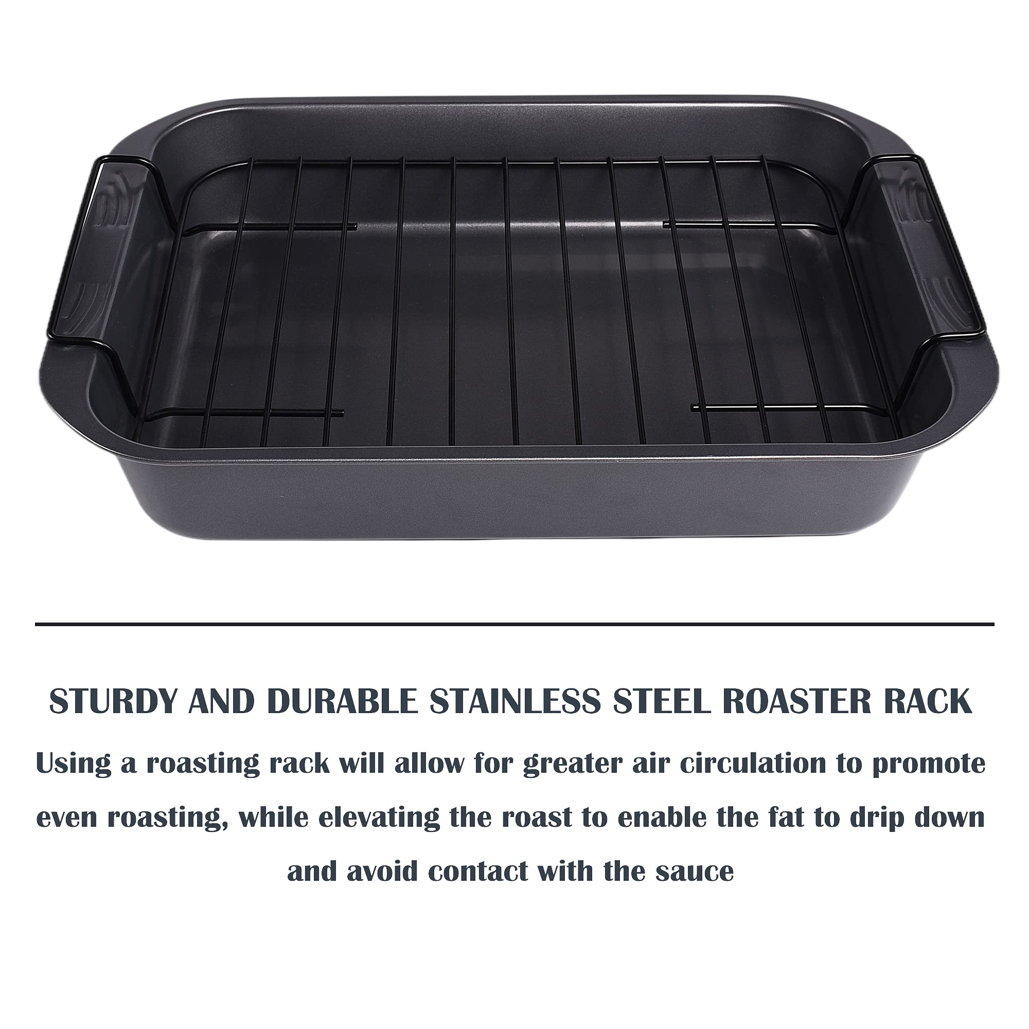 kitCom Bakeware rack and pan setup shows even heat distribution.