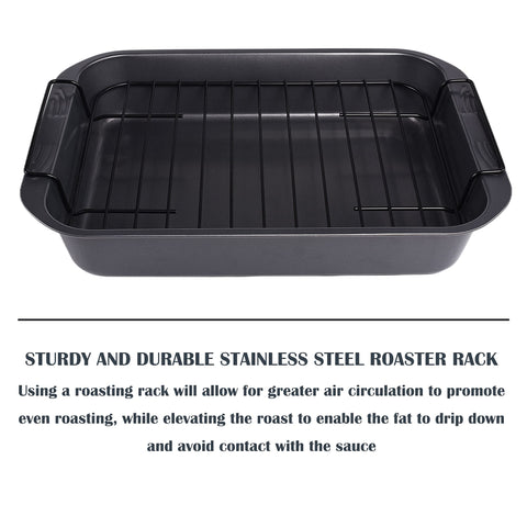 kitCom Bakeware rack and pan setup shows even heat distribution.