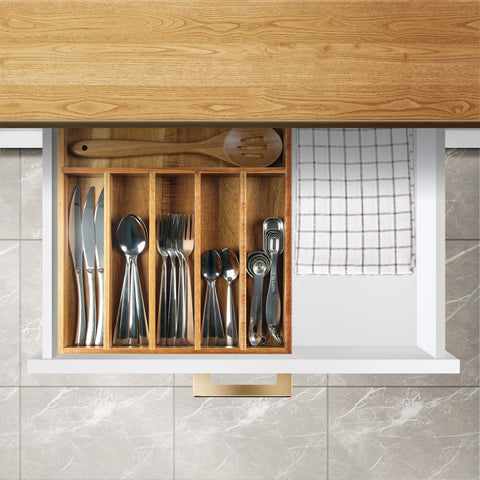 KITEISCAT Acacia organizer fits standard drawers for seamless access