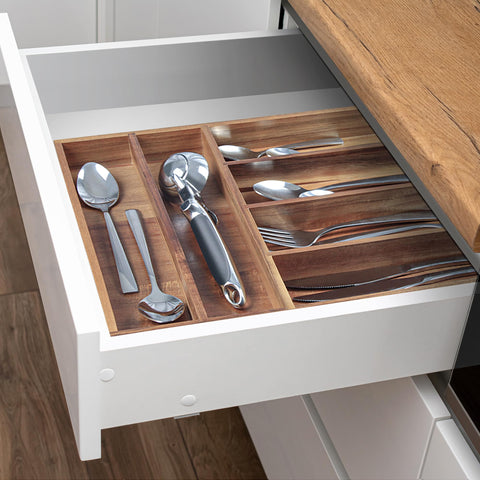 KITEISCAT Stylish silverware holder adds warmth and order to your kitchen.