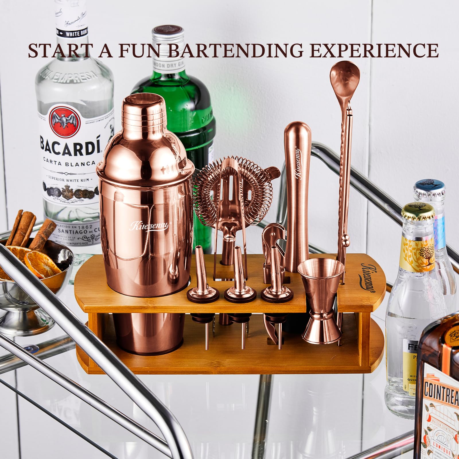 KITESSENSU 18-8 stainless steel construction ensures rust resistance and long-lasting shine