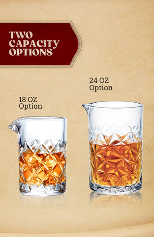 KITESSENSU 710ml capacity fits two to three cocktails at once.